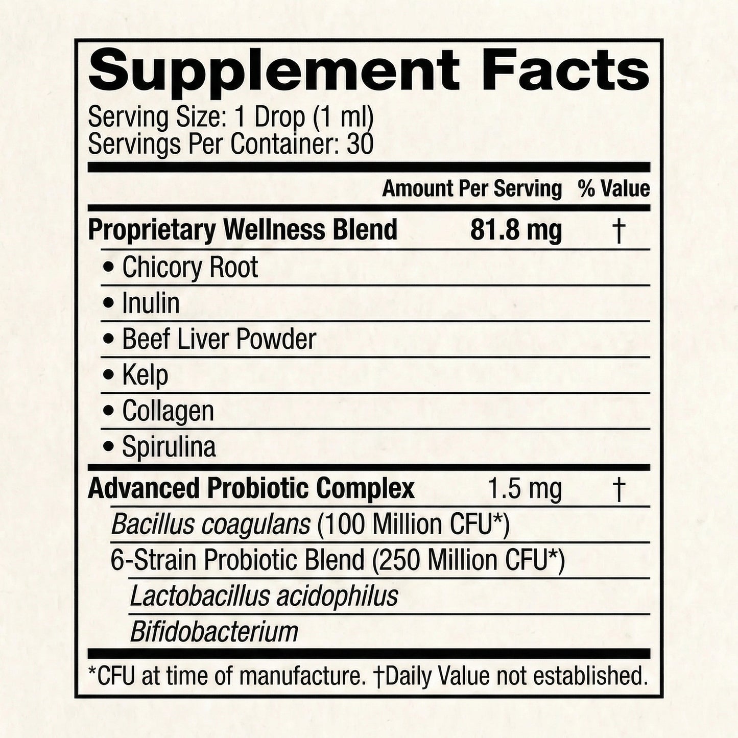 Advanced Cat Probiotic